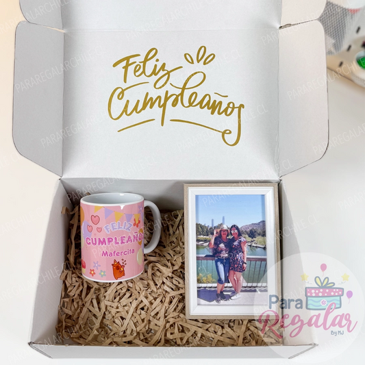 Gift Box: Tazon Personalizado & Porta Retrato