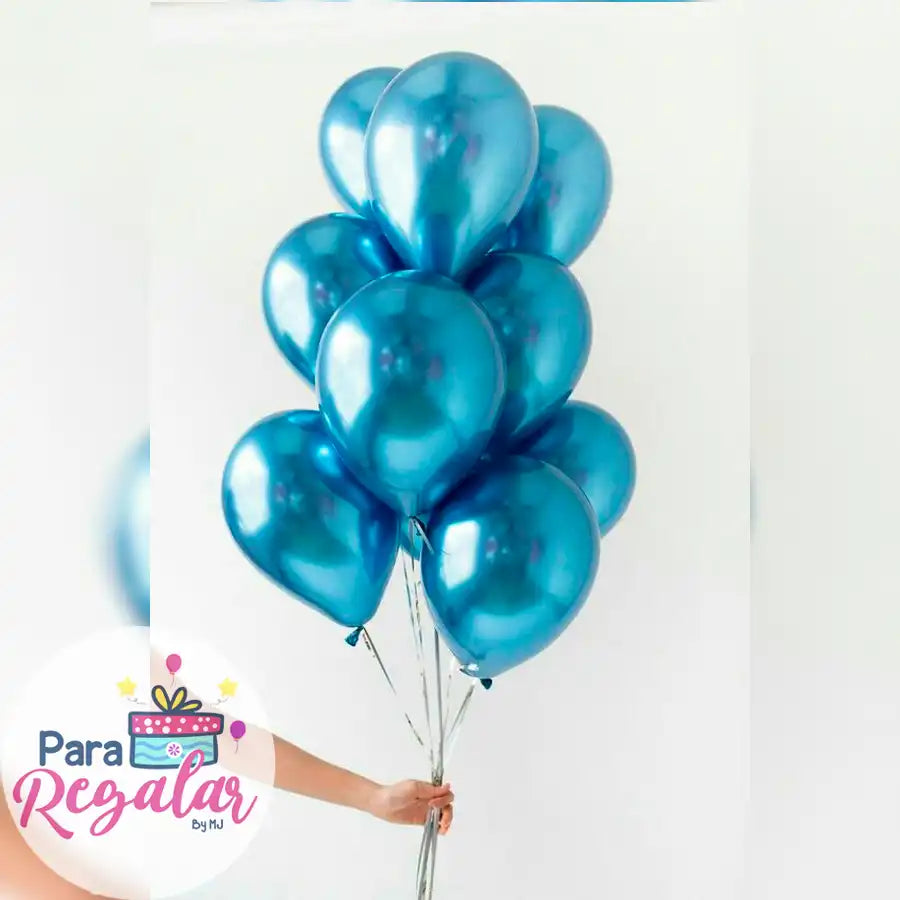 Ramillete de Globos con Helio Látex
