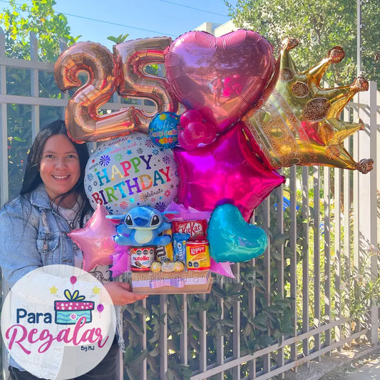 Regalo Feliz Cumpleaños Stitch